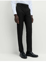 Marks & Spencer Černé pánské formální kalhoty Marks & Spencer