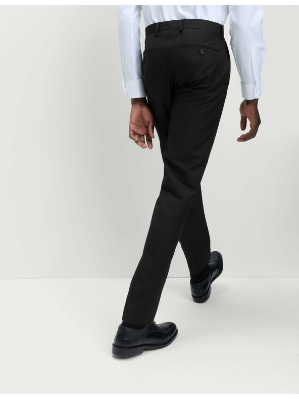 Marks & Spencer Černé pánské formální kalhoty Marks & Spencer