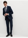 Marks & Spencer Tmavě modré pánské oblekové kalhoty Marks & Spencer
