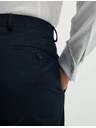 Marks & Spencer Tmavě modré pánské oblekové kalhoty Marks & Spencer