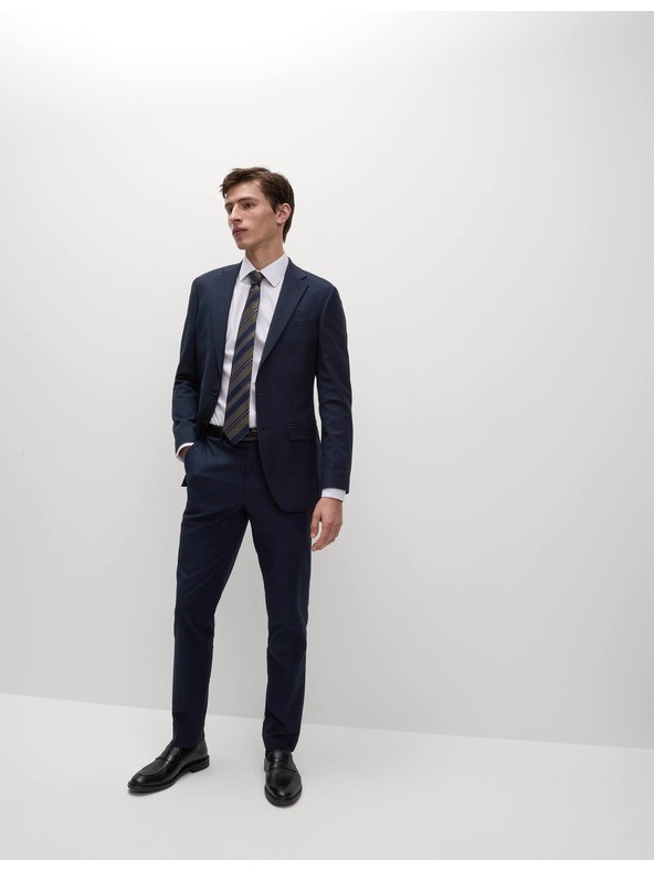 Marks & Spencer Tmavě modré pánské sako Marks & Spencer