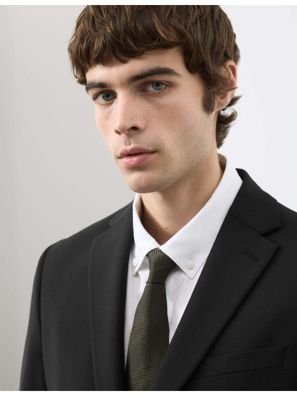 Marks & Spencer Pánské oblekové sako s příměsí vlny Marks & Spencer