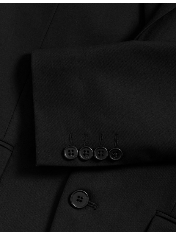 Marks & Spencer Černé pánské strečové sako Marks & Spencer