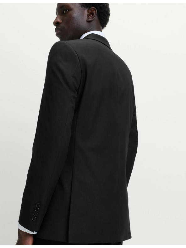 Marks & Spencer Černé pánské oblekové slim fit sako Marks & Spencer