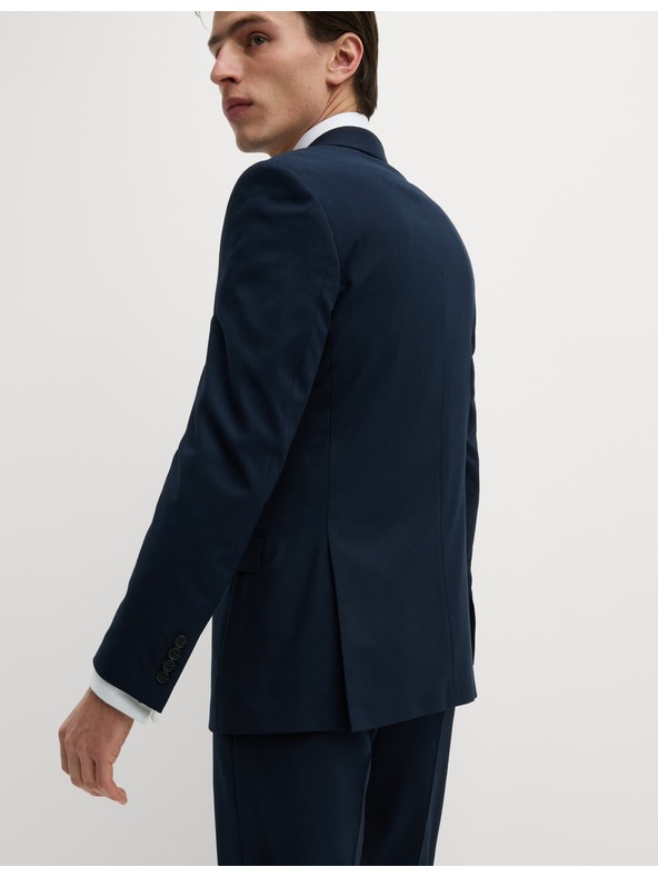 Marks & Spencer Tmavě modré pánské oblekové sako Marks & Spencer