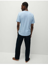 Marks & Spencer Modré pánské pyžamo Marks & Spencer