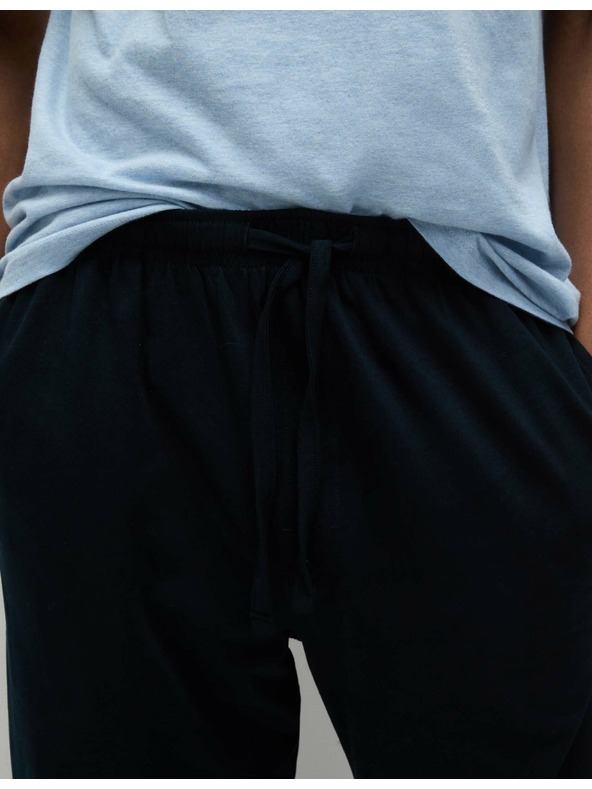 Marks & Spencer Modré pánské pyžamo Marks & Spencer