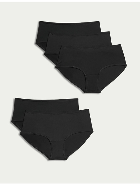 Marks & Spencer Sada pěti dámských kalhotek v černé barvě Marks & Spencer