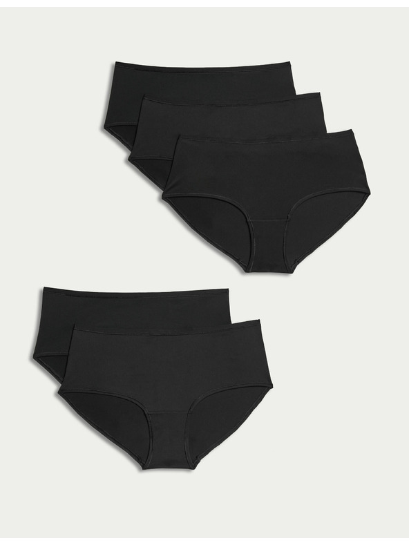 Marks & Spencer Sada pěti dámských kalhotek v černé barvě Marks & Spencer