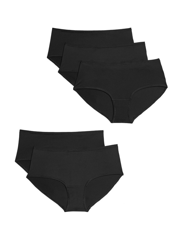 Marks & Spencer Sada pěti dámských kalhotek v černé barvě Marks & Spencer