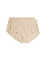 Marks & Spencer Sada dvou béžových dámských kalhotek Marks & Spencer