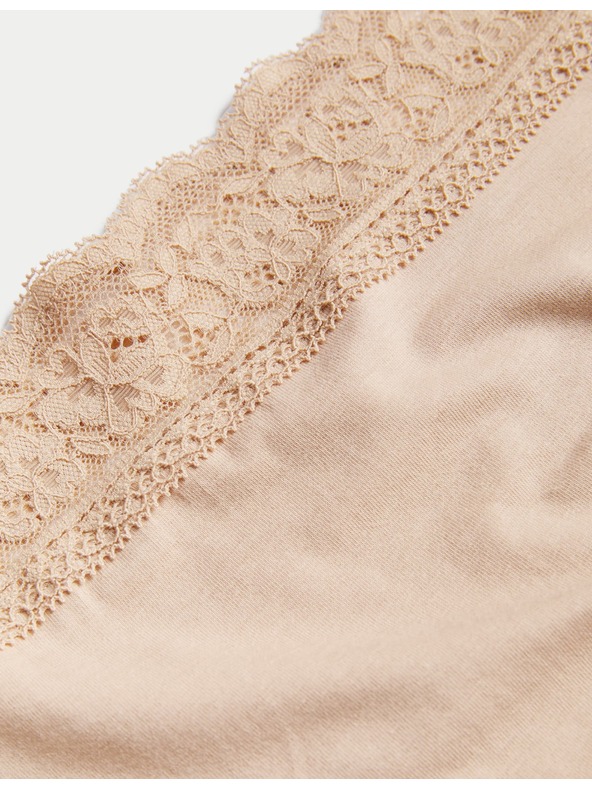 Marks & Spencer Sada pěti dámských kalhotek v béžové barvě Marks & Spencer