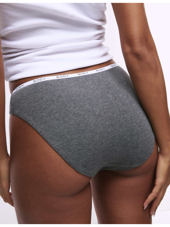 Marks & Spencer Sada čtyř dámských kalhotek v šedé, bílé a černé barvě Marks & Spencer