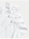 Marks & Spencer 5 párů sportovních ponožek s technologií Cool & Fresh™ Marks & Spencer bílá