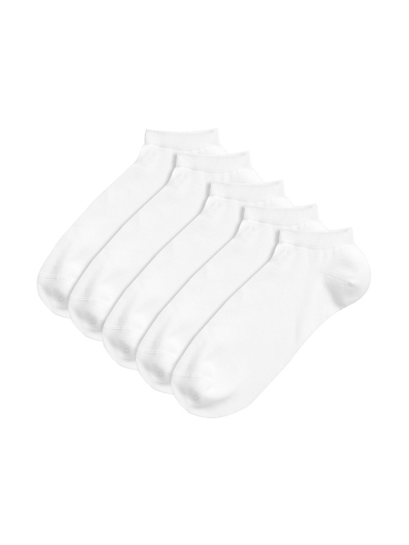 Marks & Spencer 5 párů sportovních ponožek s technologií Cool & Fresh™ Marks & Spencer bílá