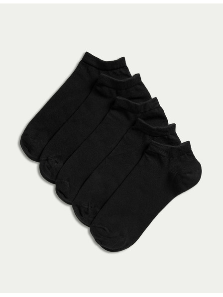 Marks & Spencer 5 párů sportovních ponožek s technologií Cool & Fresh™ Marks & Spencer černá