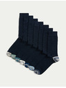 Marks & Spencer 7 párů ponožek Cool & Fresh™ s vysokým podílem bavlny Marks & Spencer námořnická modrá