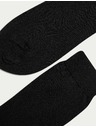 Marks & Spencer Ponožky z čisté bavlny, 3 páry Marks & Spencer černá