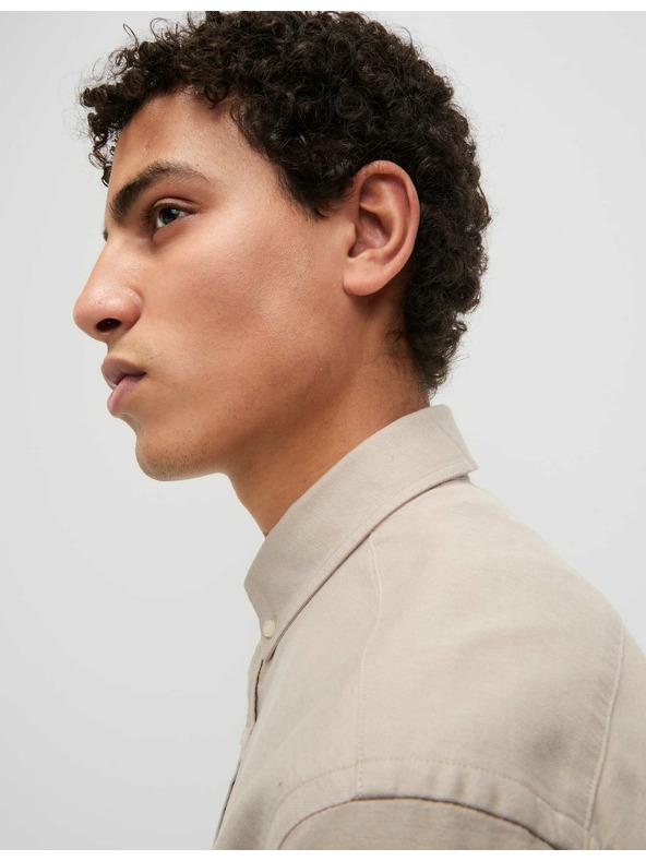 Marks & Spencer Oxfordská košile z čisté bavlny The Ultimate Marks & Spencer smetanová