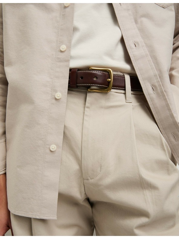 Marks & Spencer Oxfordská košile z čisté bavlny The Ultimate Marks & Spencer smetanová