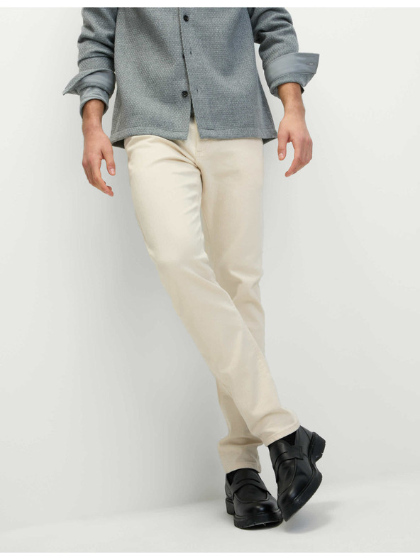 Marks & Spencer Strečové džíny s úzkým střihem Marks & Spencer smetanová