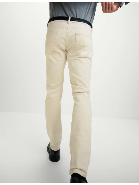 Marks & Spencer Strečové džíny s úzkým střihem Marks & Spencer smetanová