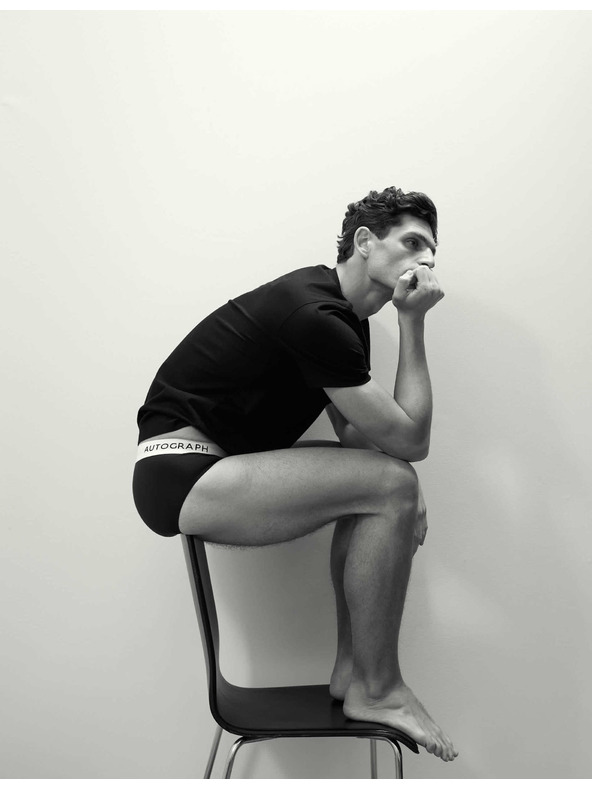 Marks & Spencer Slipy z bavlny Supima® a modalu, 5 ks Marks & Spencer černá