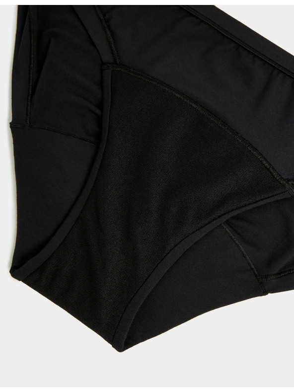 Marks & Spencer Vysoce savé menstruační bikinové kalhotky, 3 ks Marks & Spencer černá