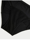 Marks & Spencer Vysoce savé menstruační bikinové kalhotky, 3 ks Marks & Spencer černá