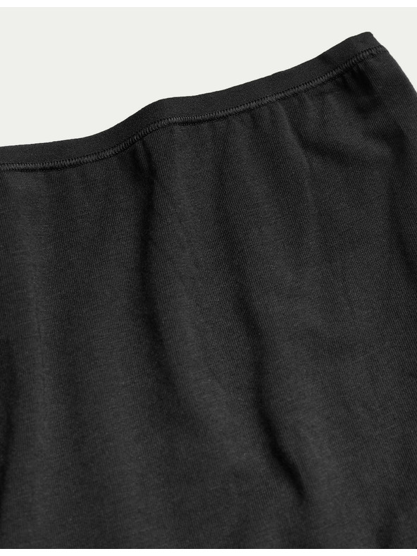 Marks & Spencer Kalhotky do pasu z bavlny a modalu, bez viditelných lemů, balení 5 ks Marks & Spencer černá
