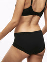 Marks & Spencer Šortkové kalhotky z modalu s nízkým pasem a technologií Flexifit™, 3 ks Marks & Spencer černá