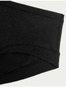 Marks & Spencer Šortkové kalhotky z modalu s nízkým pasem a technologií Flexifit™, 3 ks Marks & Spencer černá