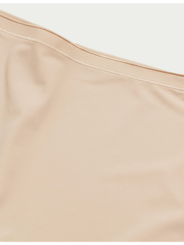 Marks & Spencer Sada dvou dámských stahujících nohavičkových kalhotek v béžové barvě Marks & Spencer