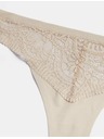 Marks & Spencer Tanga Body Soft™ s krajkou, sada 3 ks Marks & Spencer béžová