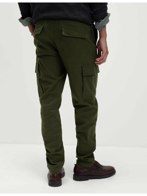 Marks & Spencer Kapsáčové kalhoty se strečem, mírně zúžený střih Marks & Spencer zelená