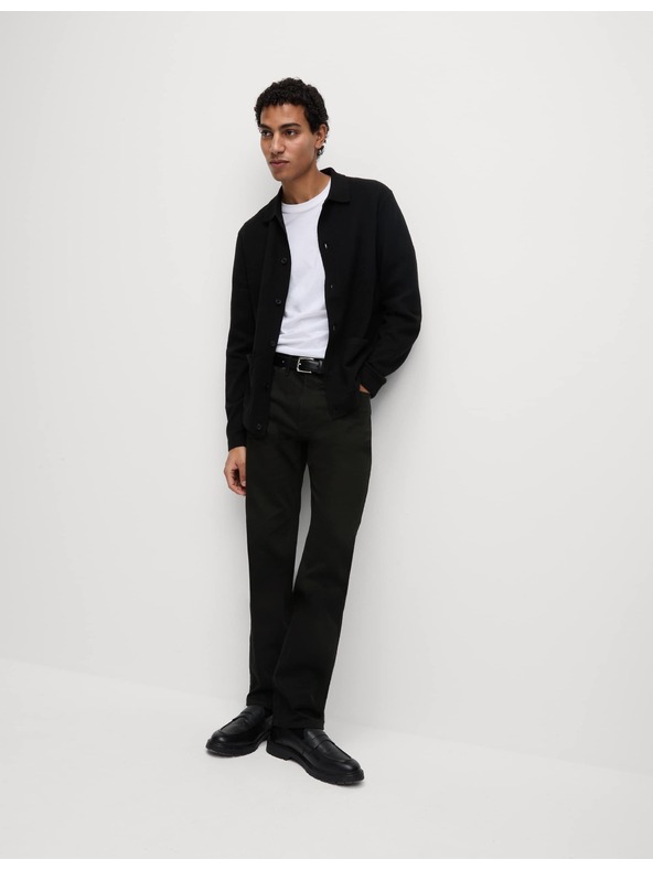 Marks & Spencer Strečové džíny rovného střihu Marks & Spencer černá