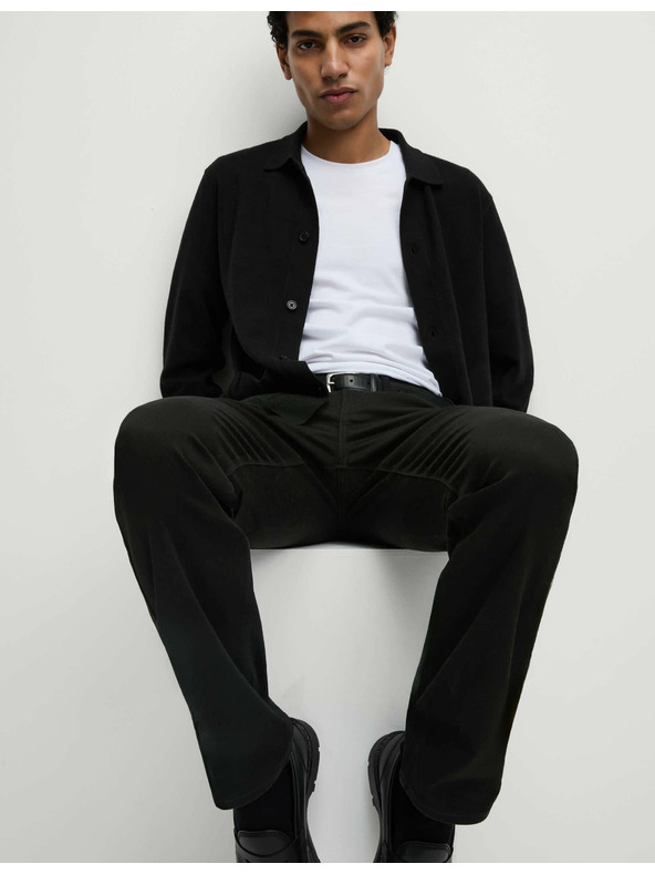 Marks & Spencer Strečové džíny rovného střihu Marks & Spencer černá