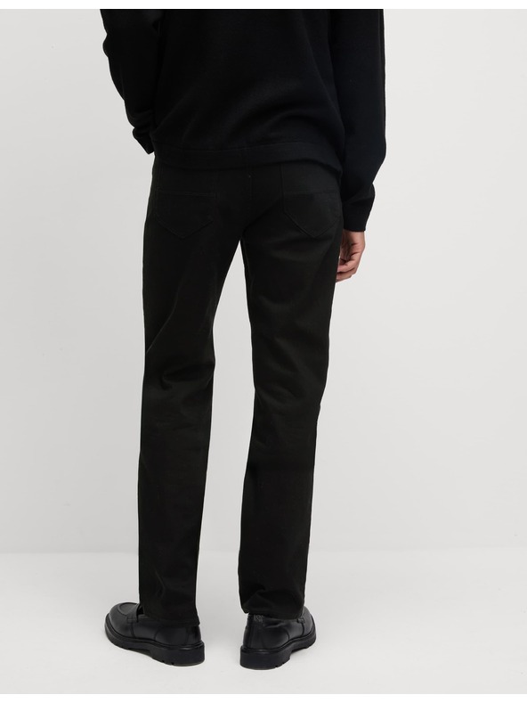 Marks & Spencer Strečové džíny rovného střihu Marks & Spencer černá