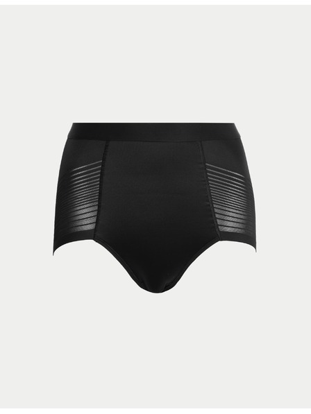 Marks & Spencer Silně zpevňující bezešvé kalhotky do pasu Body Define™ Marks & Spencer černá