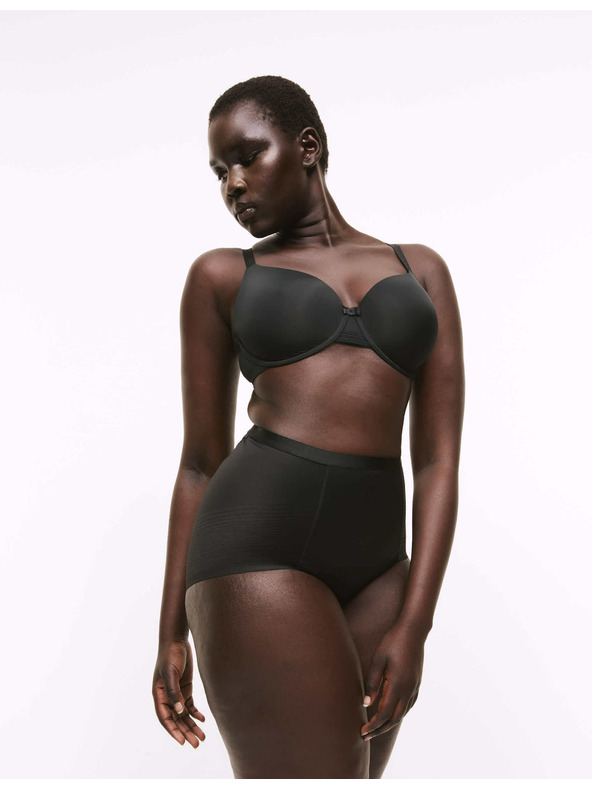 Marks & Spencer Silně zpevňující bezešvé kalhotky do pasu Body Define™ Marks & Spencer černá