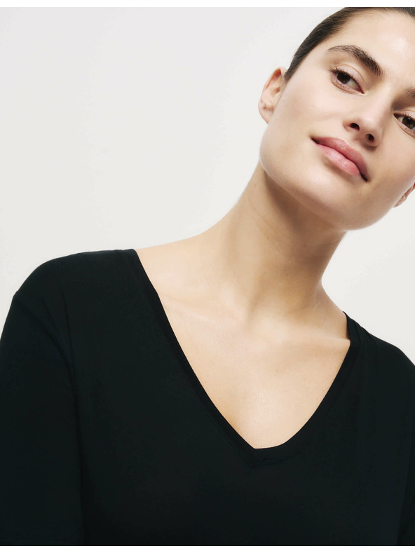 Marks & Spencer Noční košile s krajkou Marks & Spencer černá