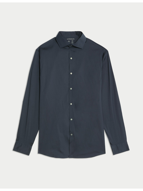 Marks & Spencer Košile úzkého střihu Marks & Spencer námořnická modrá