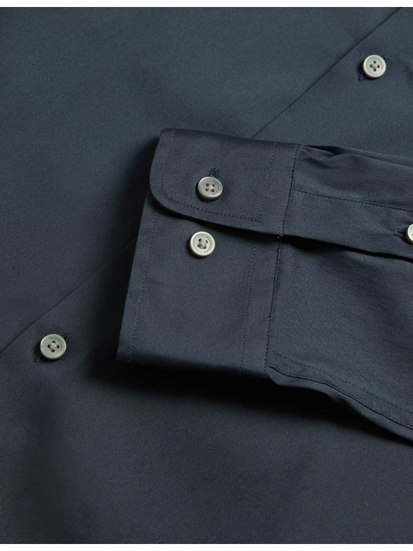 Marks & Spencer Košile úzkého střihu Marks & Spencer námořnická modrá