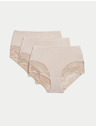 Marks & Spencer Kalhotky do pasu Body Soft™, sada 3 ks Marks & Spencer béžová