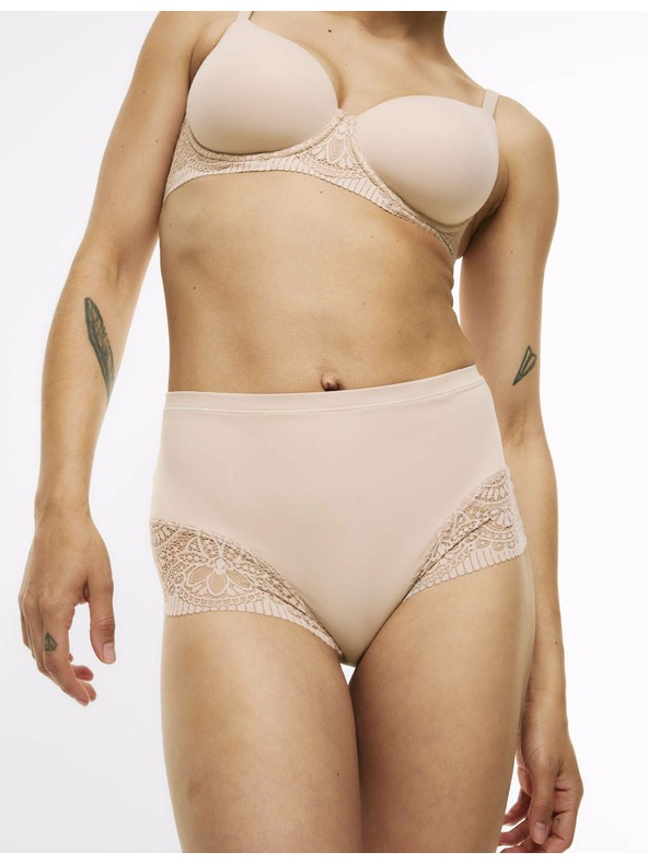 Marks & Spencer Kalhotky do pasu Body Soft™, sada 3 ks Marks & Spencer béžová