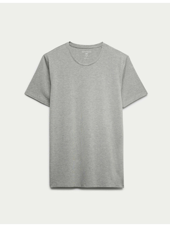 Marks & Spencer Tílko z bavlněné směsi Supima® Marks & Spencer šedá