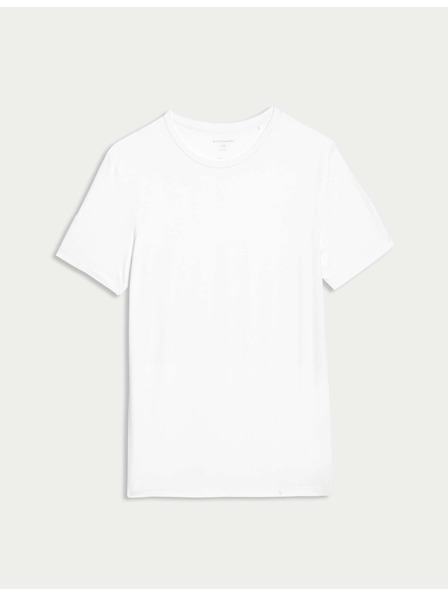 Marks & Spencer Tílko z bavlněné směsi Supima® Marks & Spencer bílá