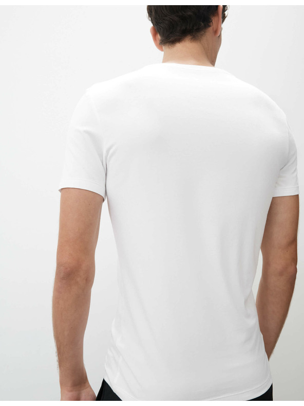 Marks & Spencer Tílko z bavlněné směsi Supima® Marks & Spencer bílá