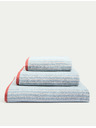 Marks & Spencer Pruhovaný ručník z čisté bavlny Marks & Spencer modrá