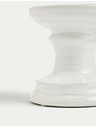 Marks & Spencer Keramický svícen Marks & Spencer bílá